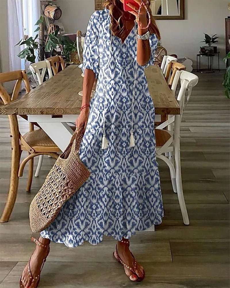 Luna | Abito Midi Boho