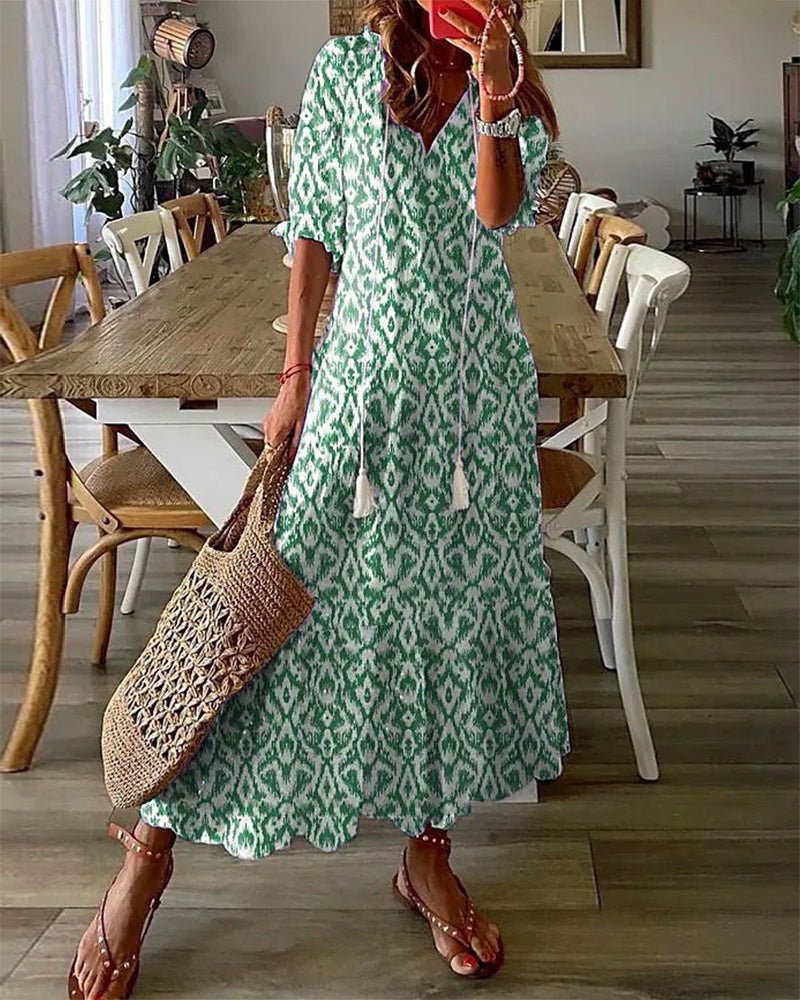 Luna | Abito Midi Boho