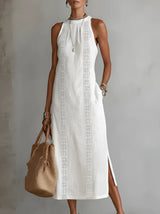 Ginevra | Abito Midi in Lino