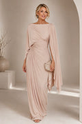 Lyssa | Vestido largo con pliegues