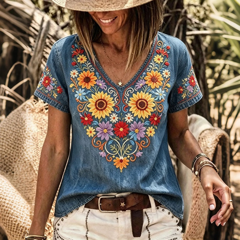Greta | Blusa a Fiori