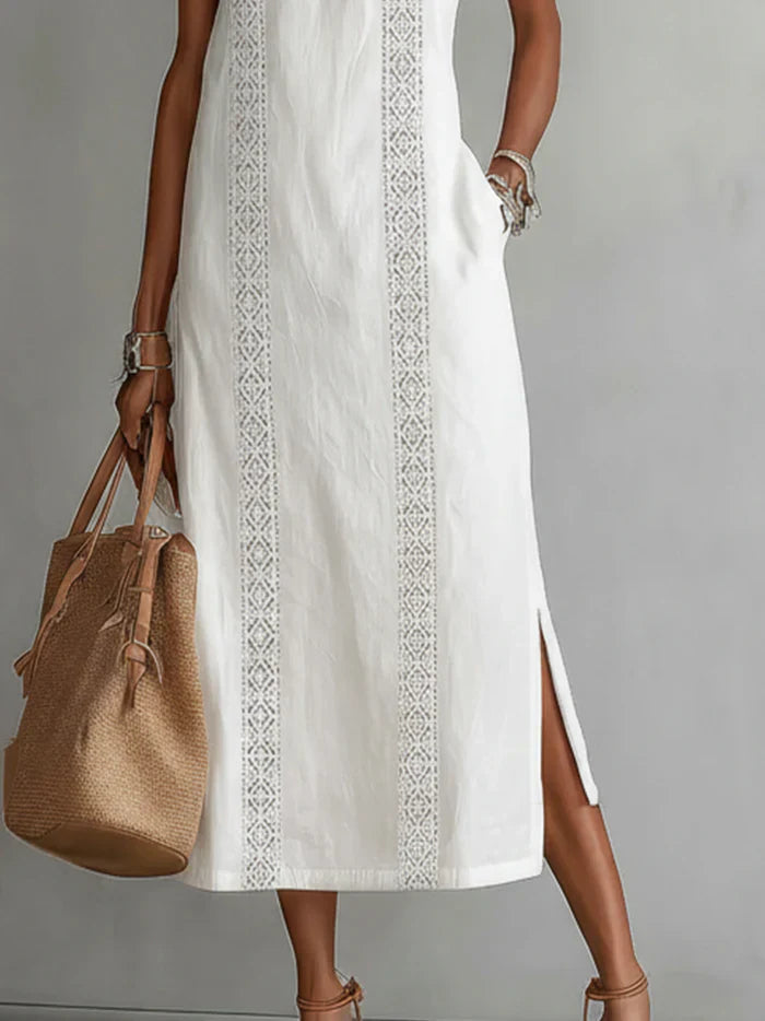 Jimena | Abito Midi in Lino