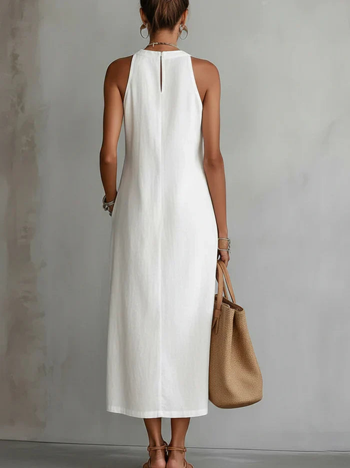 Jimena | Abito Midi in Lino
