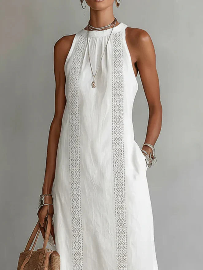 Jimena | Abito Midi in Lino