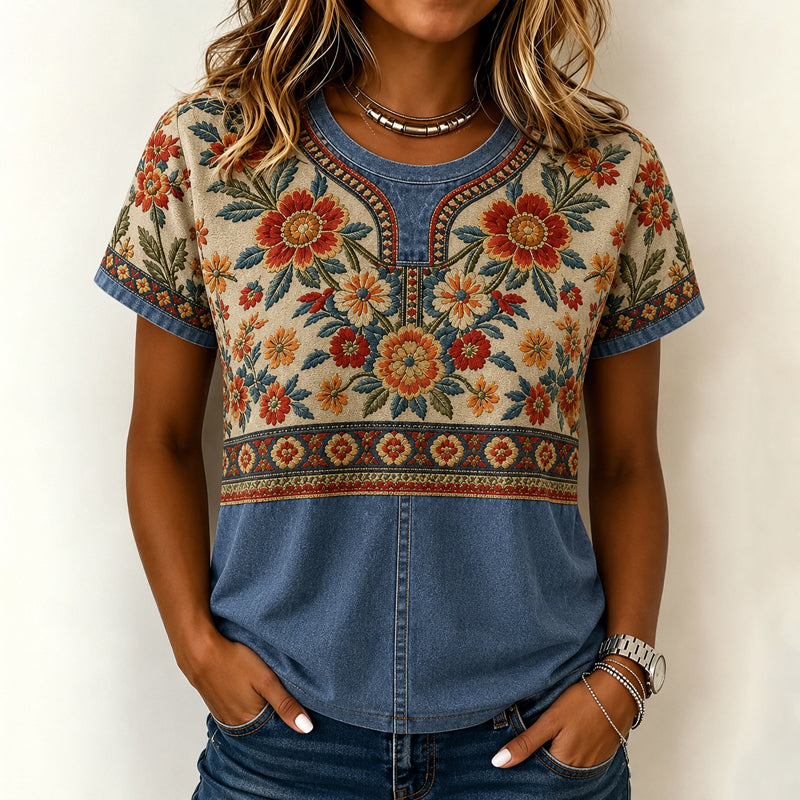Flavia | Blusa a Fiori