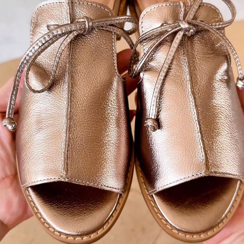CLOE | Sandali in Pelle con Fasce