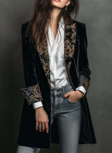 Leontina | Blazer stampa barocca