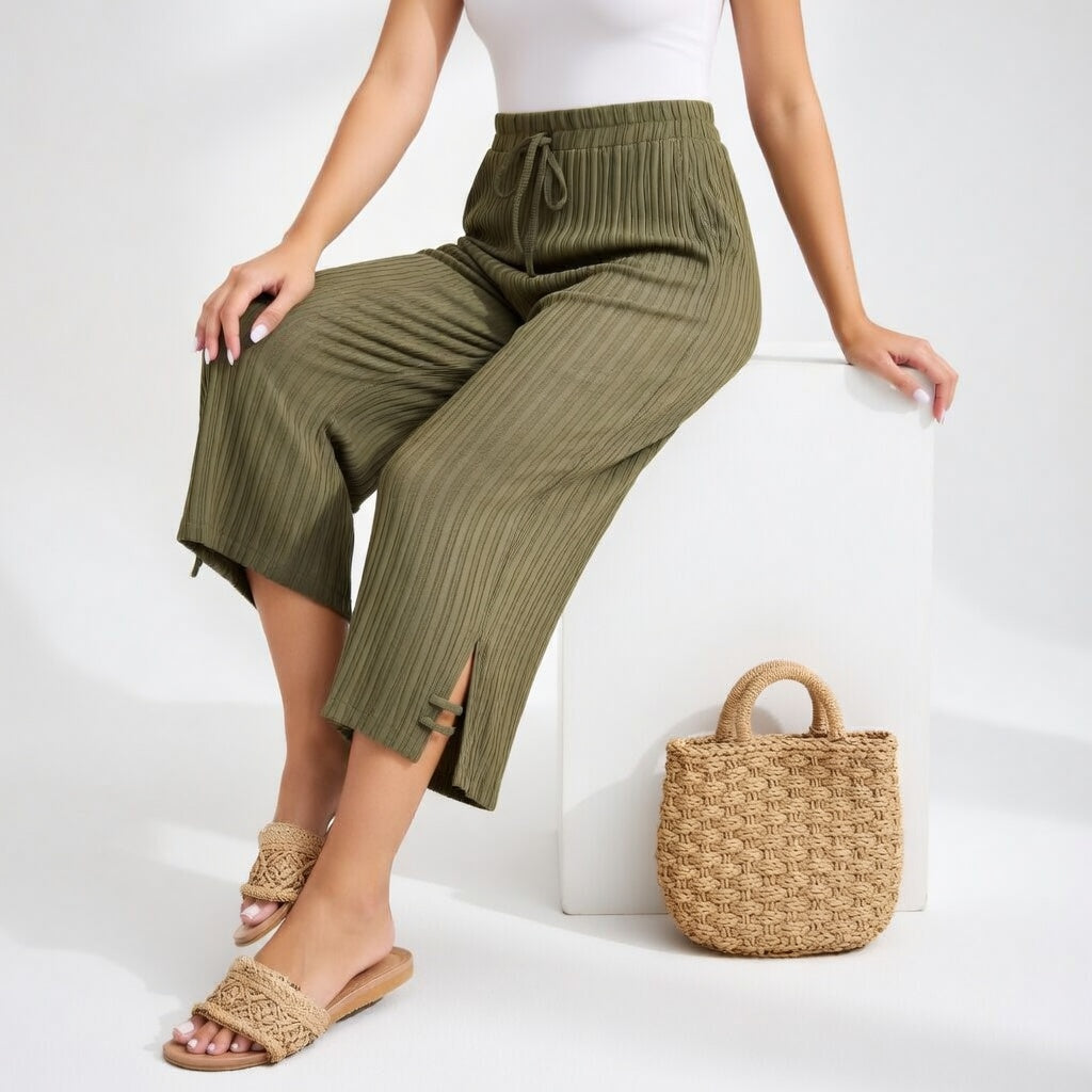 Lauréline™ — Pantaloni fluidi eleganti e comodi per l'estate