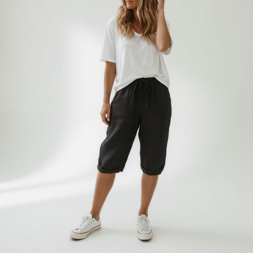 Fernande™ — Bermuda in 100% cotone, stile estivo casual
