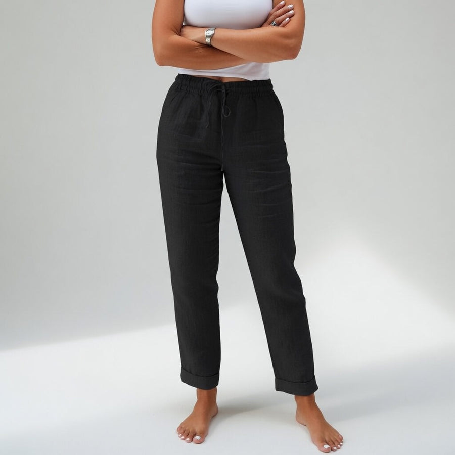 Albertine™ — Pantalone in cotone al 100% fluido, comfort naturale