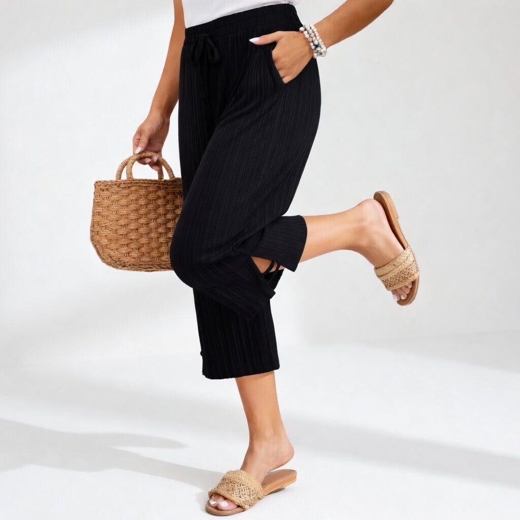 Lauréline™ — Pantaloni fluidi eleganti e comodi per l'estate