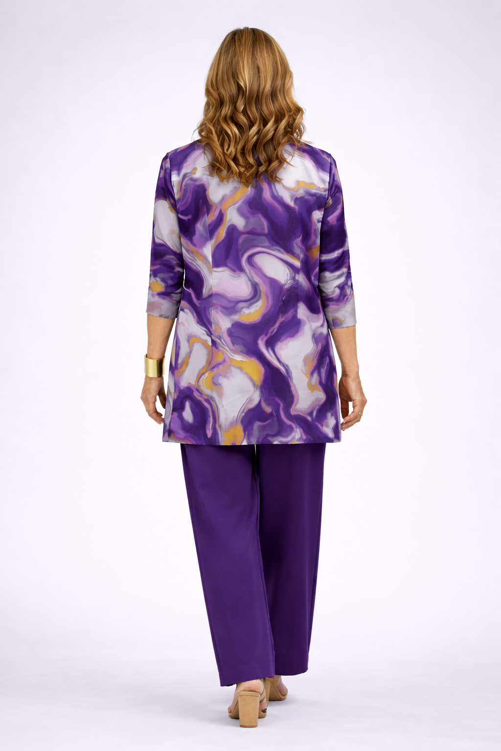 Gabrielle | Completo 3 Pezzi Viola Parma