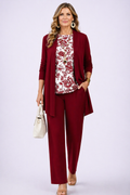 Denise | Completo 3 Pezzi Rosso e Bianco