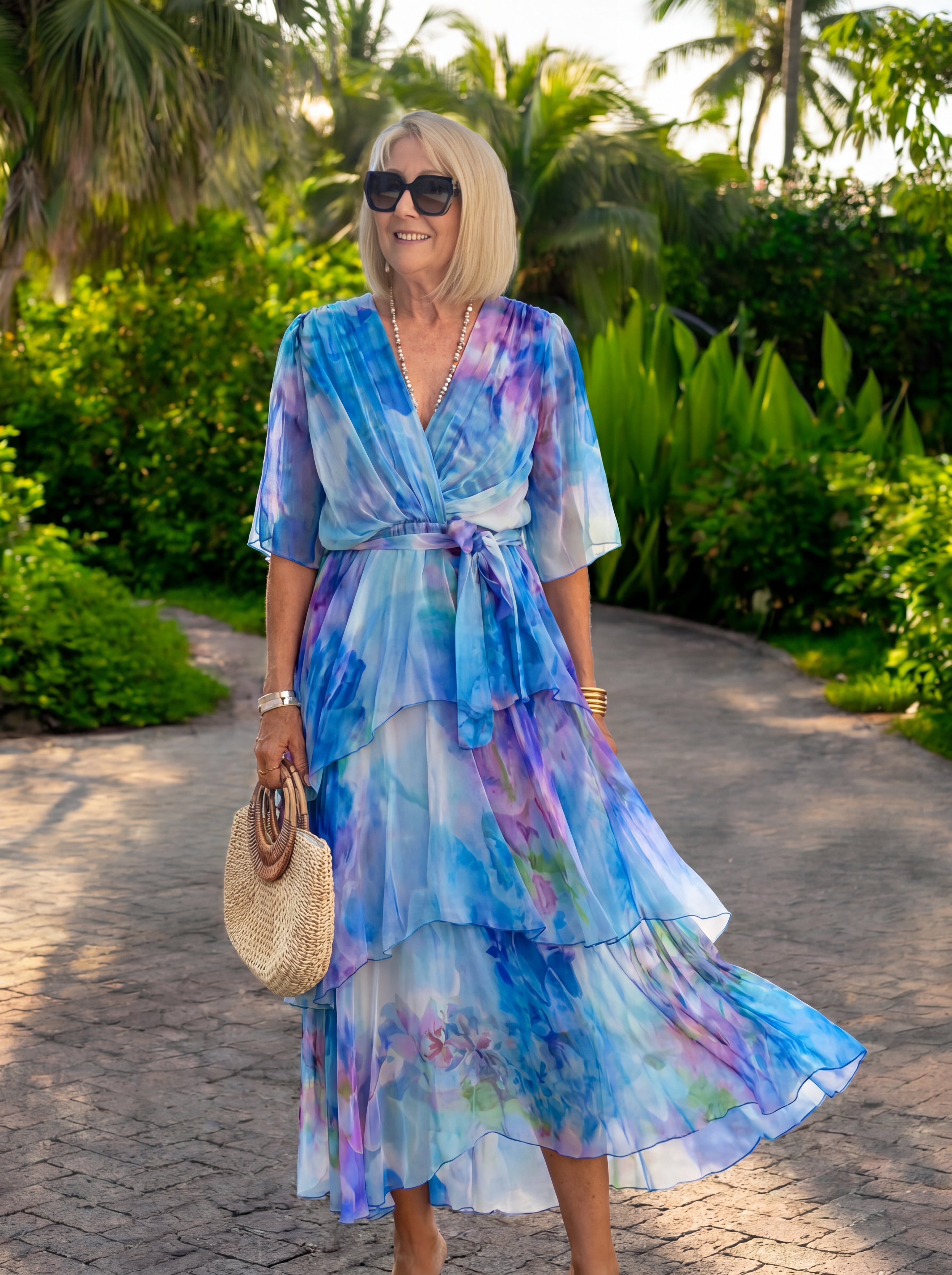 Chiara | Abito Elegante in Chiffon