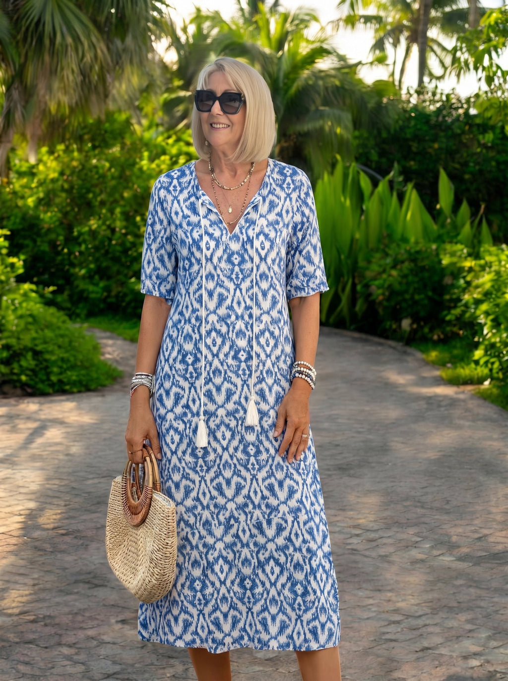 Luna | Abito Midi Boho