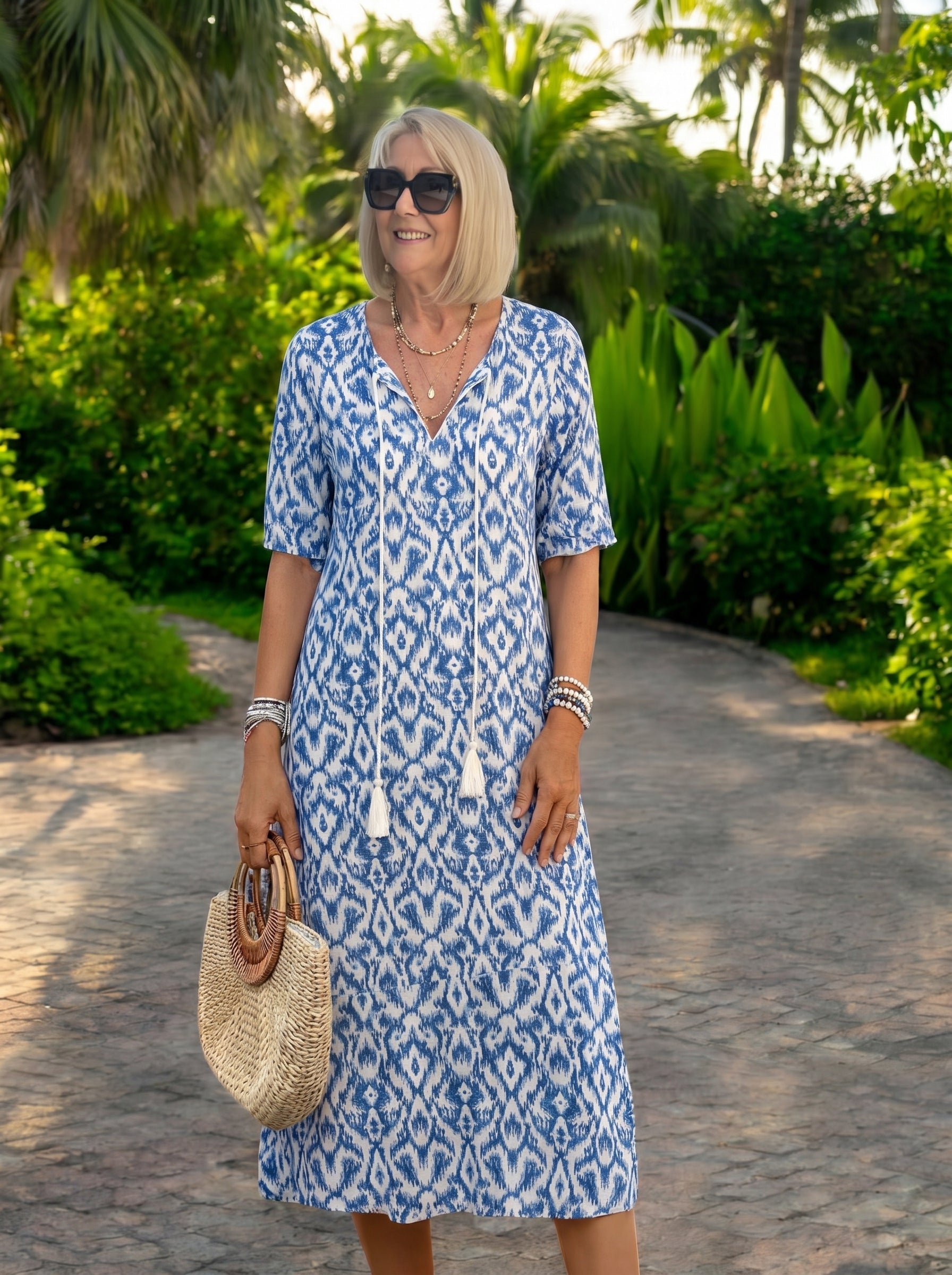 Luna | Abito Midi Boho