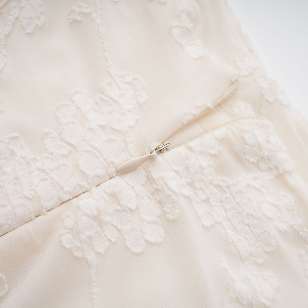 Charlotte | Abito Midi Avorio