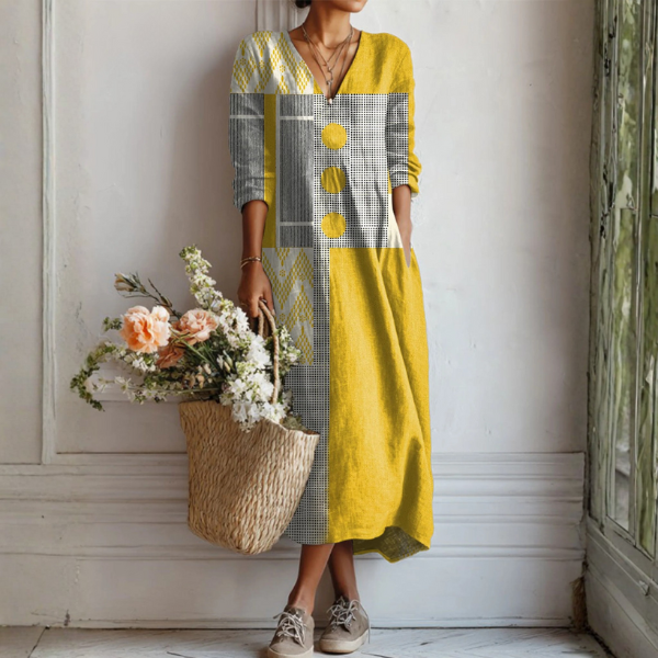 Émeline | Abito in Lino Vintage