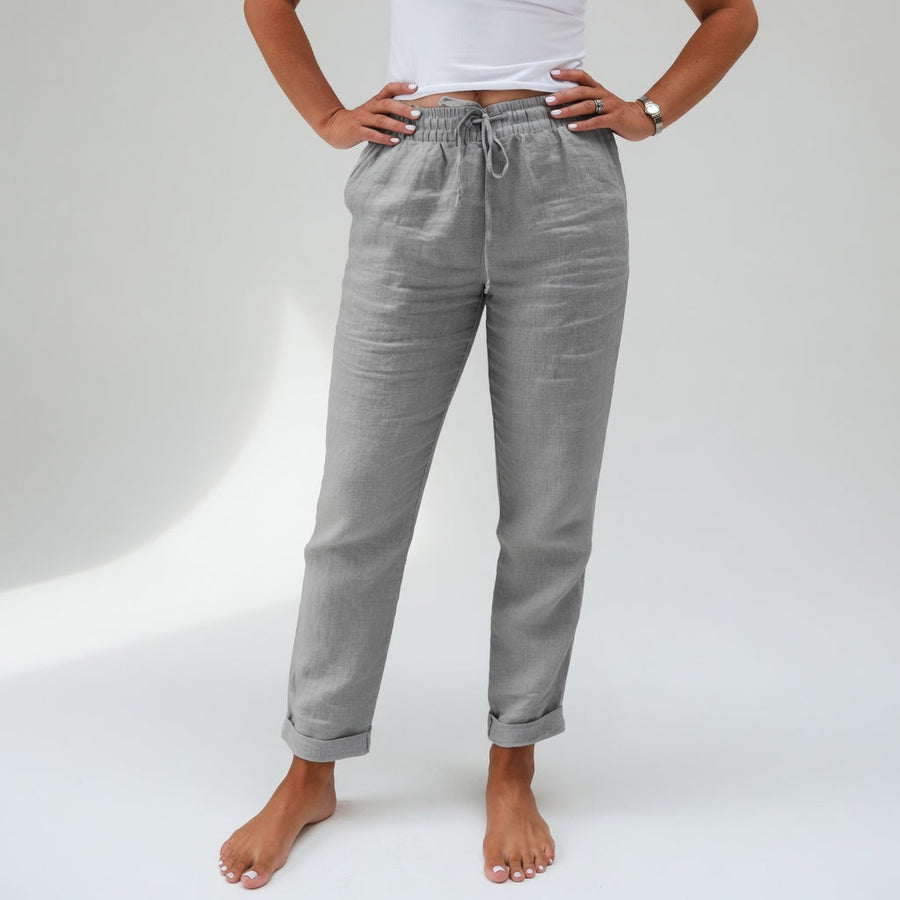 Albertine™ — Pantalone in cotone al 100% fluido, comfort naturale