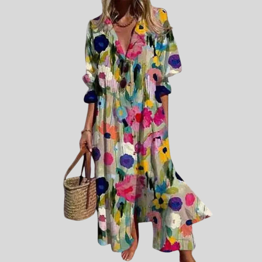 Sabrina | Abito Lungo Boho
