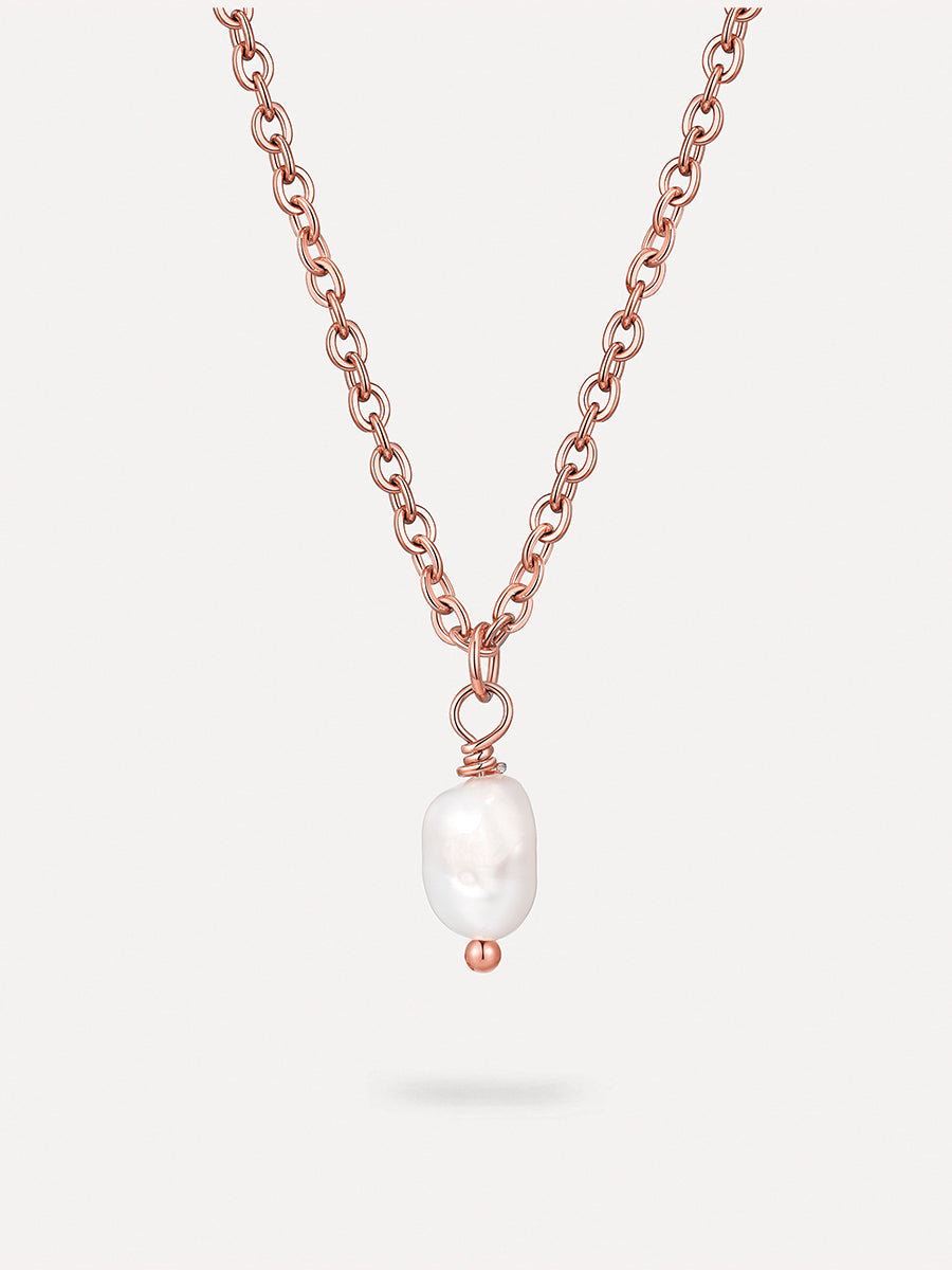Minimal | Collana con Ciondolo Perla
