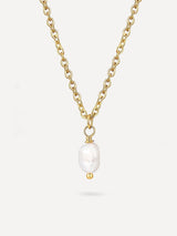 Minimal | Collana con Ciondolo Perla