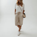 Fernande™ — Bermuda in 100% cotone, stile estivo casual