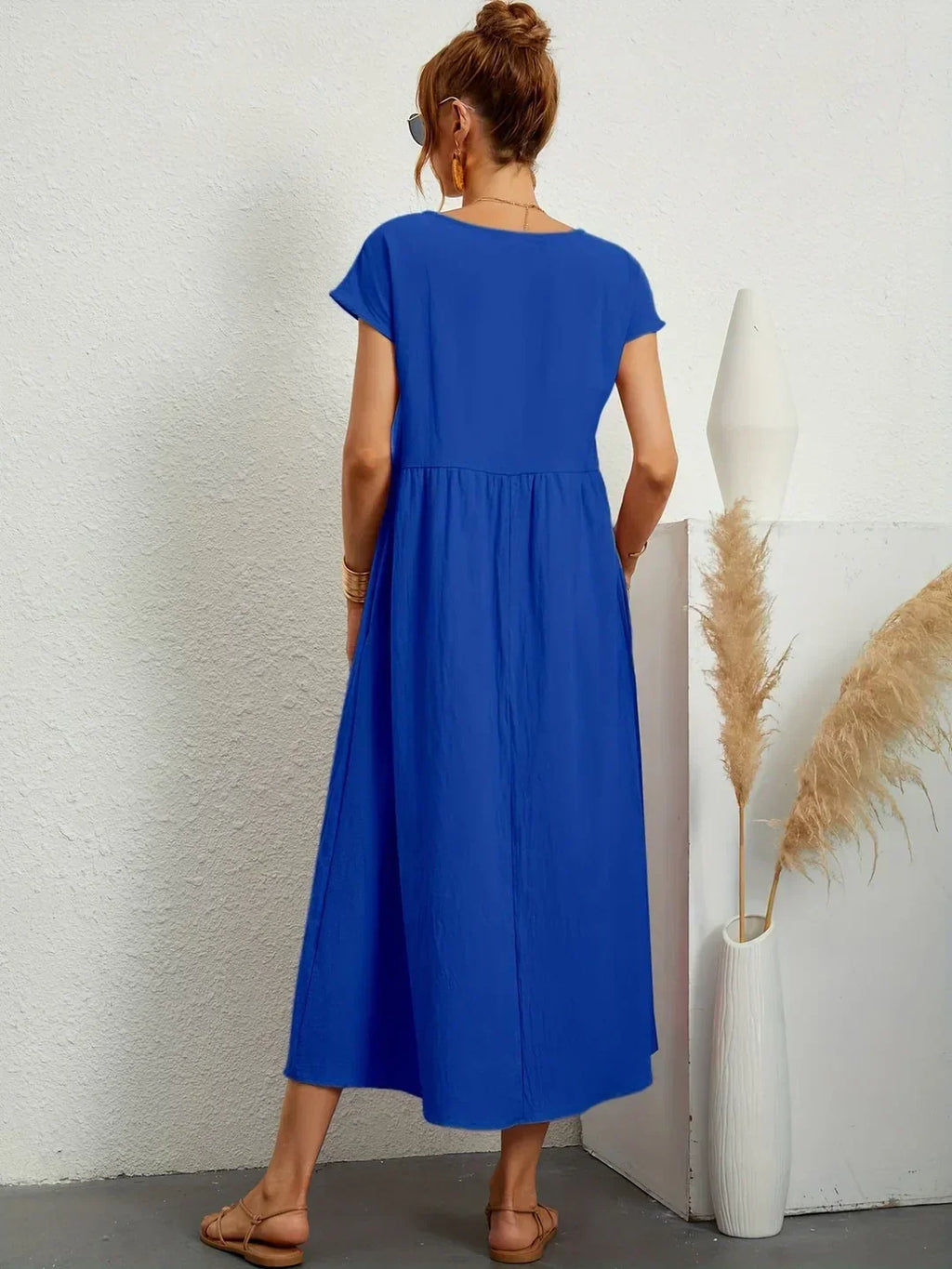 Gabrielle™ — Abito midi fluido, eleganza senza tempo