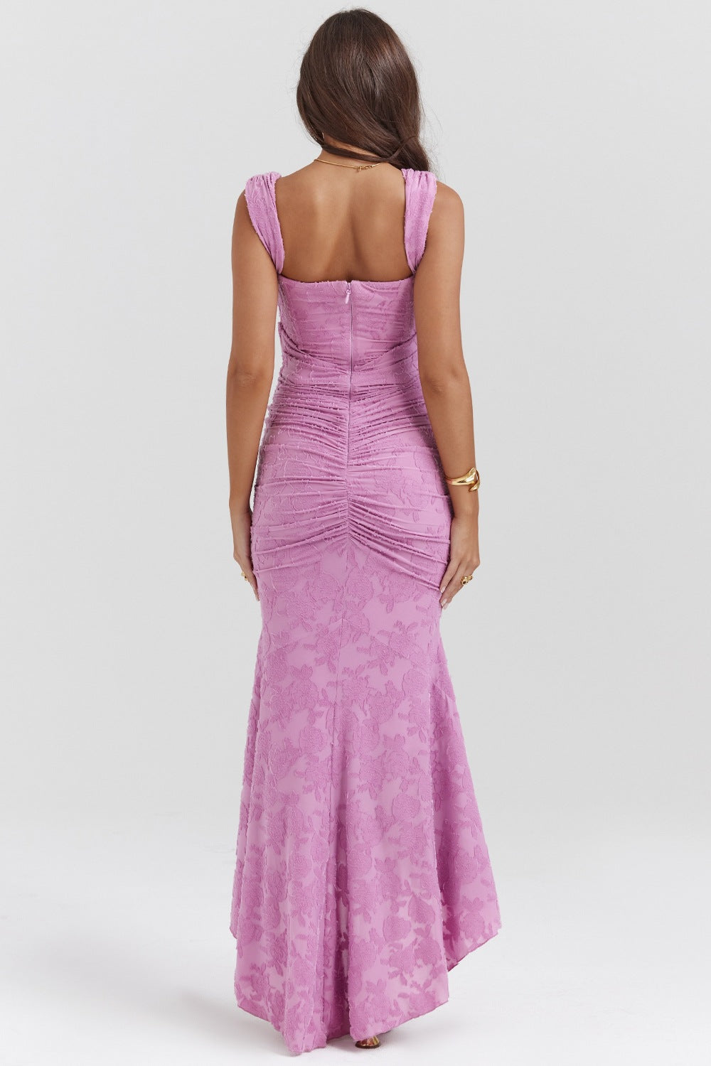 Charlotte | Abito Midi Viola