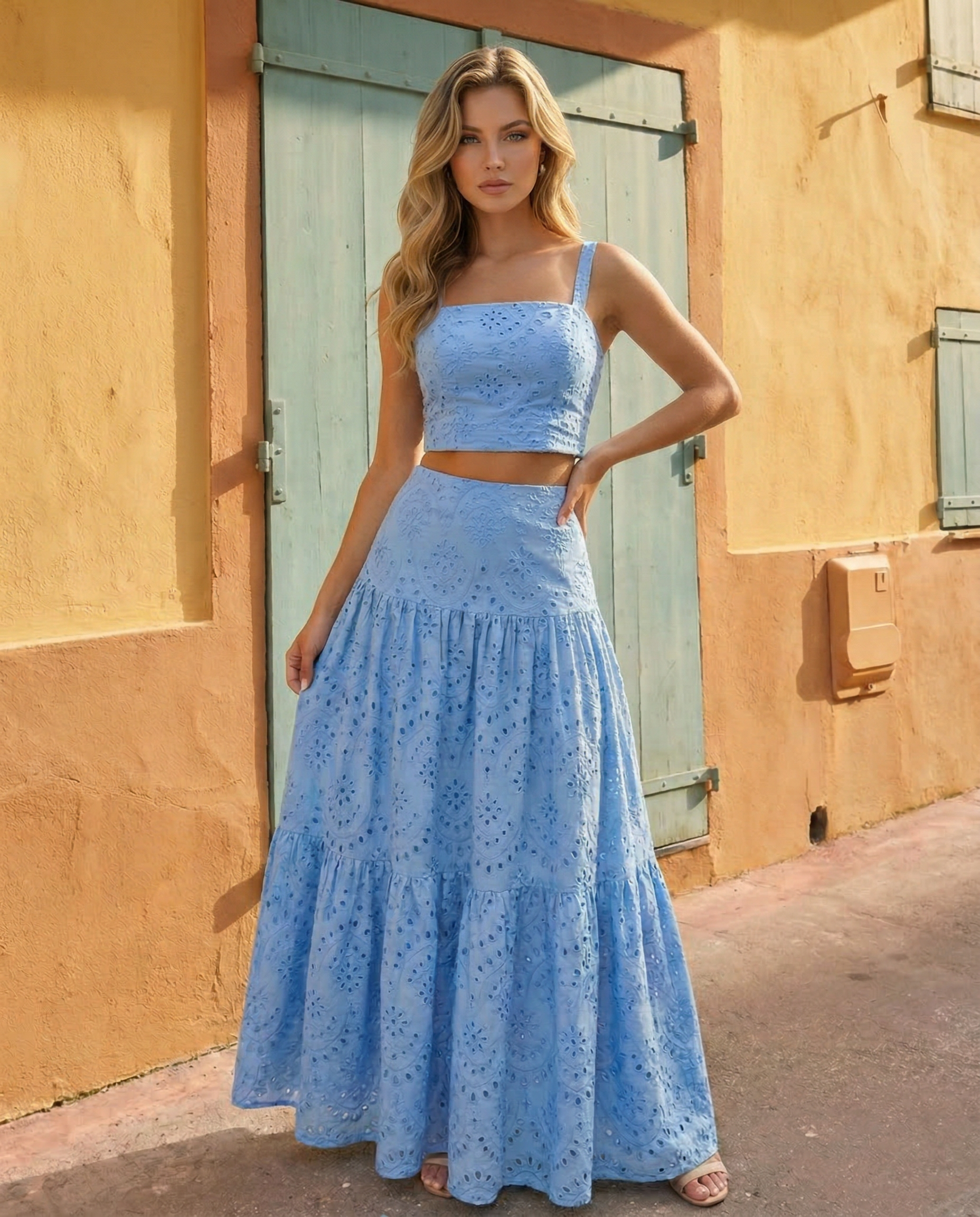 Elisa | Completo Azzurro