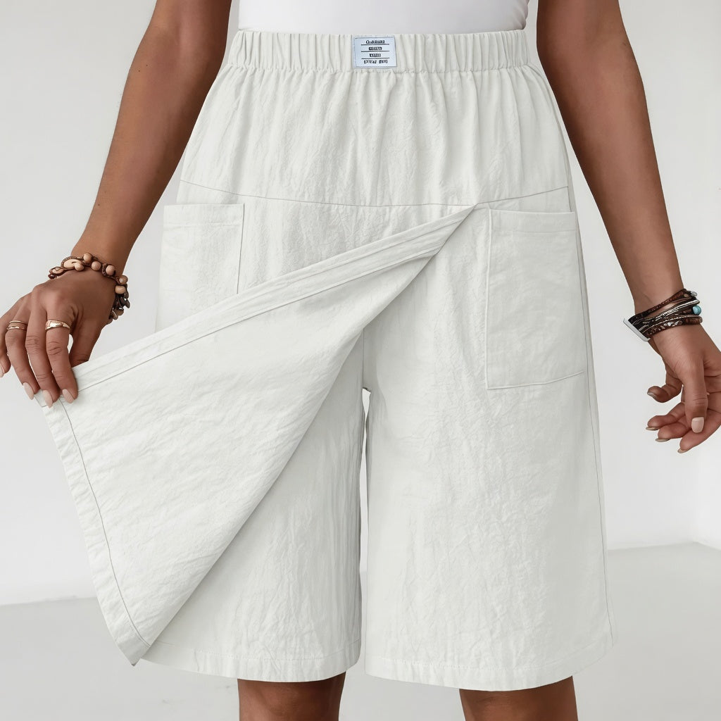 Libertine™ - Skort con vita elastica, tasche, libertà di movimento