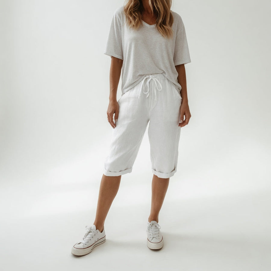 Fernande™ — Bermuda in 100% cotone, stile estivo casual