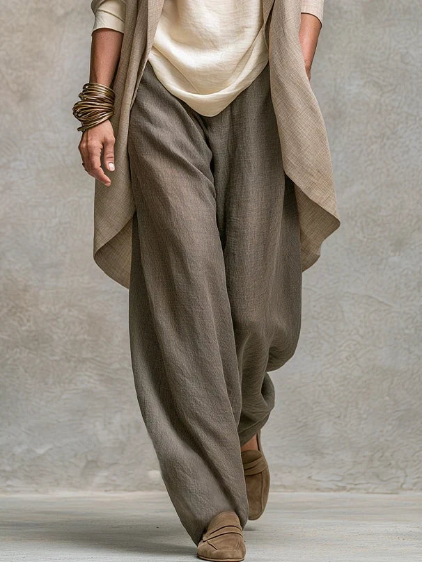 Costanza | Completo Tre Pezzi con Pantalone Palazzo