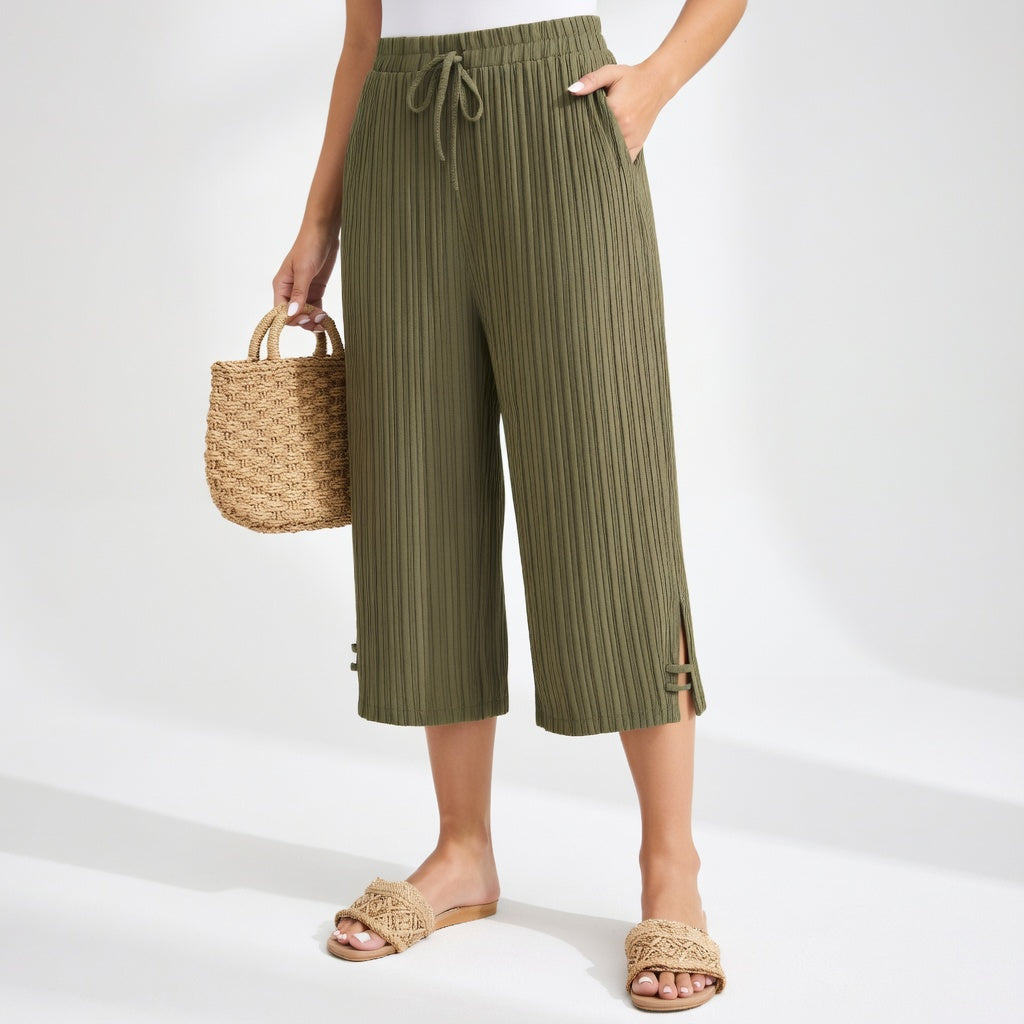 Lauréline™ — Pantaloni fluidi eleganti e comodi per l'estate