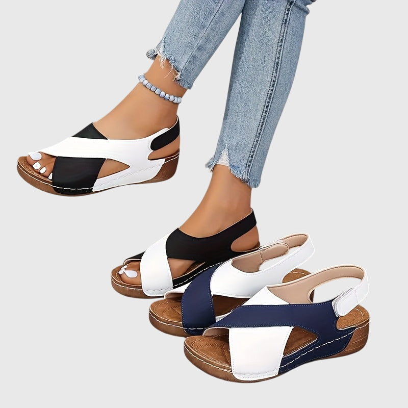 ANGELINA | Sandali in Camoscio Plantare Comfort