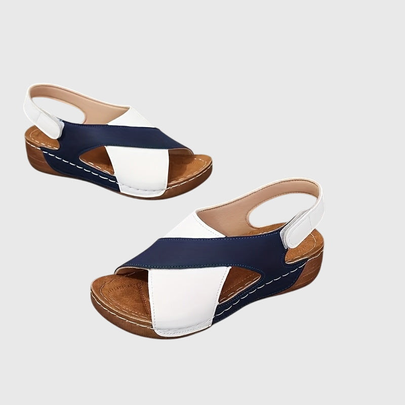 ANGELINA | Sandali in Camoscio Plantare Comfort