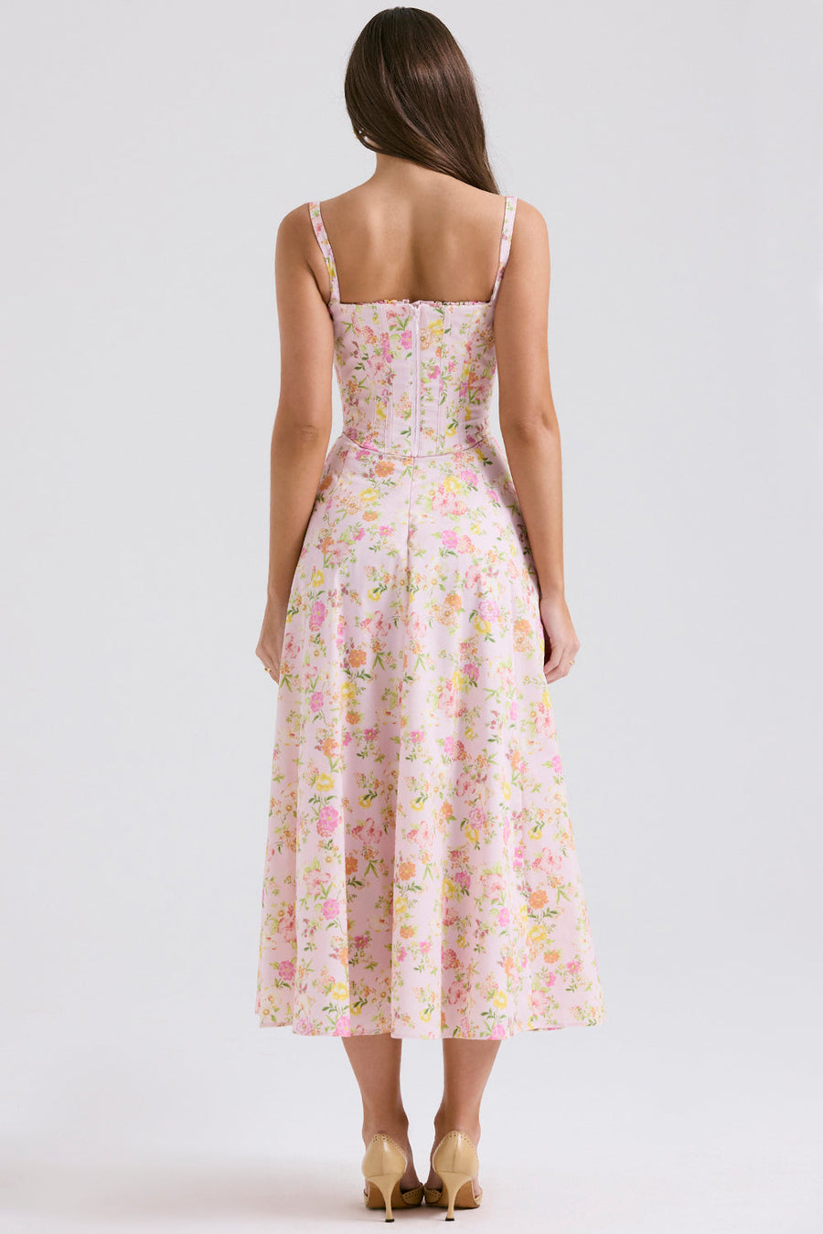 Mirabelle | Abito Midi Floreale