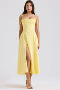 Mirabelle | Abito Midi Giallo