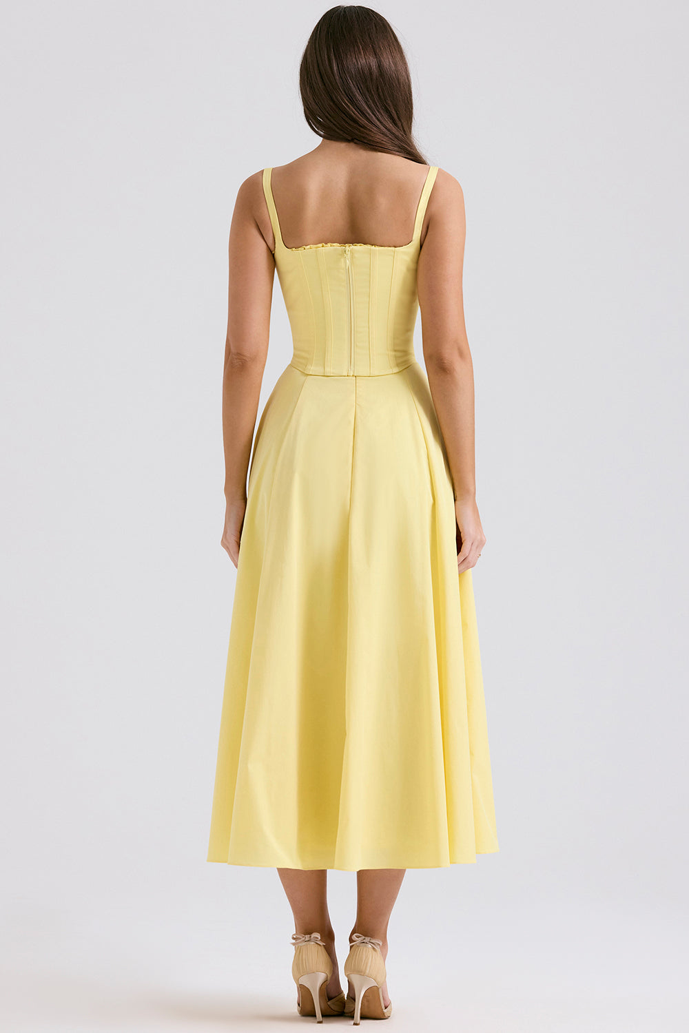 Mirabelle | Abito Midi Giallo