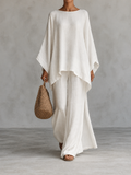 Veronica | Completo Blusa e Pantalone Ampio