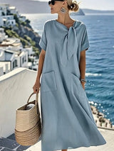 Mireille™ — Abito in cotone fluido ed estivo