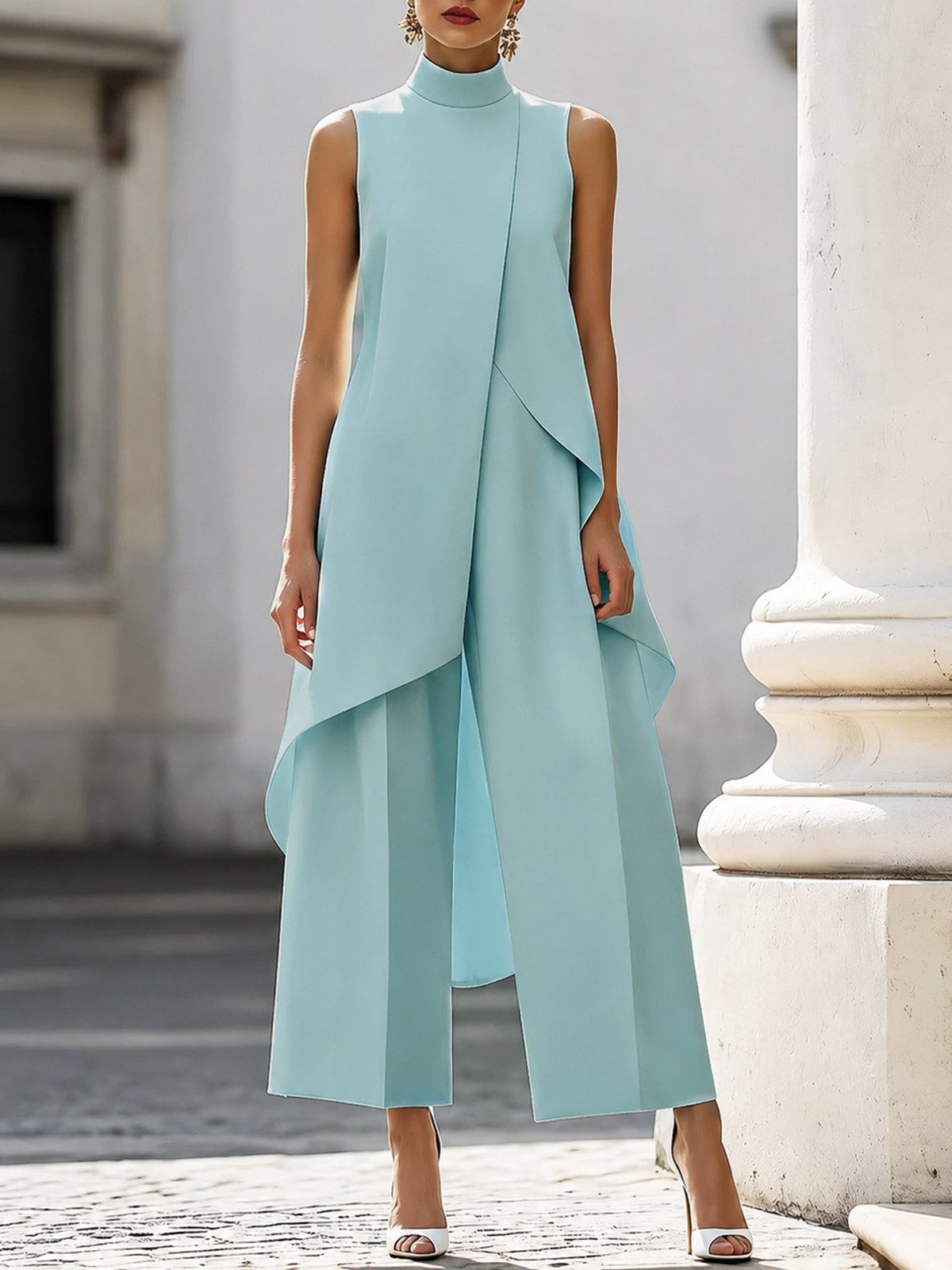 Catalina tuta lunga look
