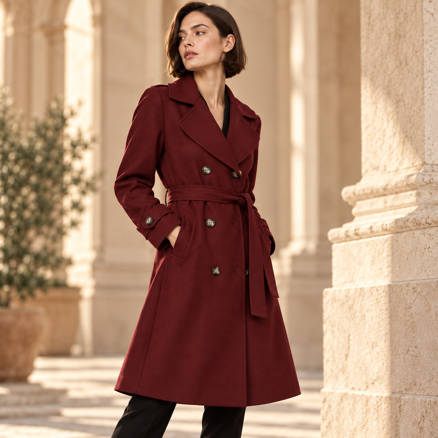Livia | Trench elegante di mezza stagione