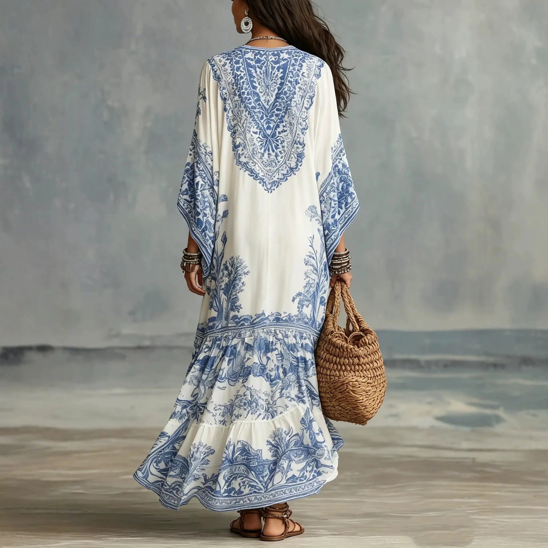 Alba | Abito Lungo Boho Etnico