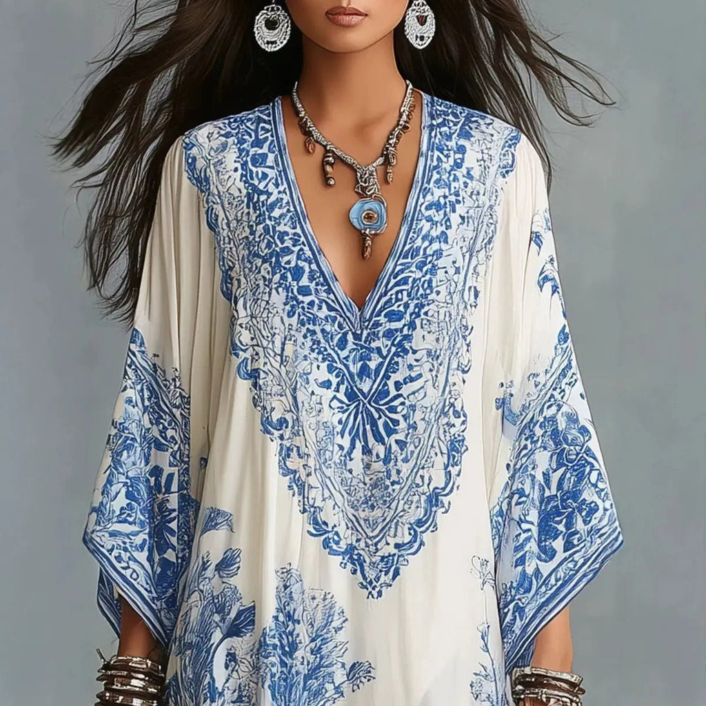 Alba | Abito Lungo Boho Etnico