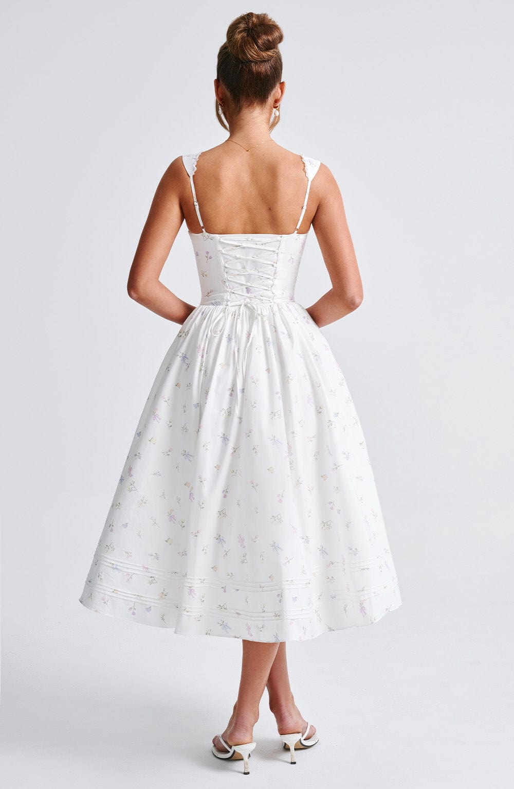 Marlena | Abito Midi Floreale