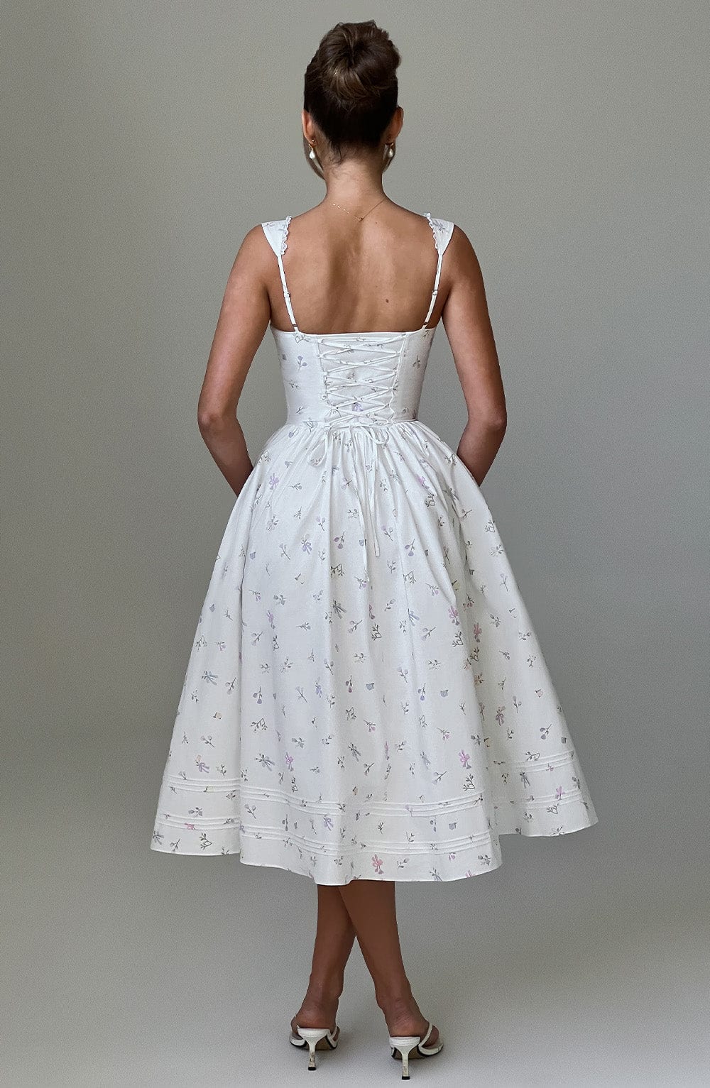 Marlena | Abito Midi Floreale