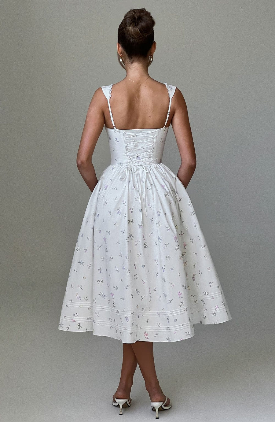 Marlena | Abito Midi Floreale