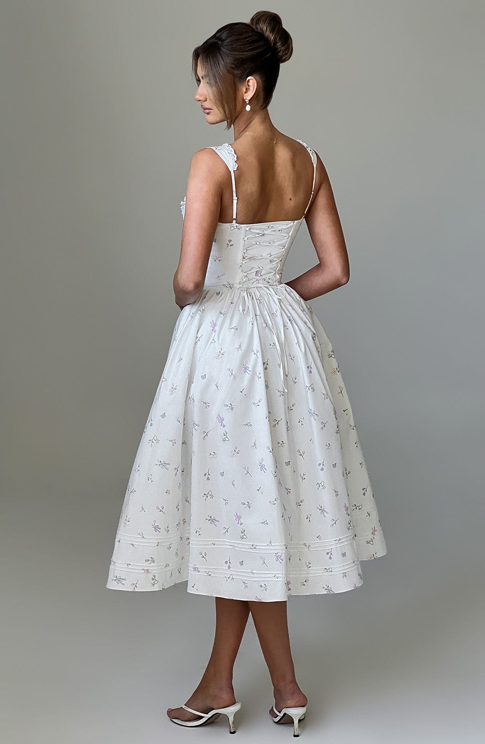 Marlena | Abito Midi Floreale