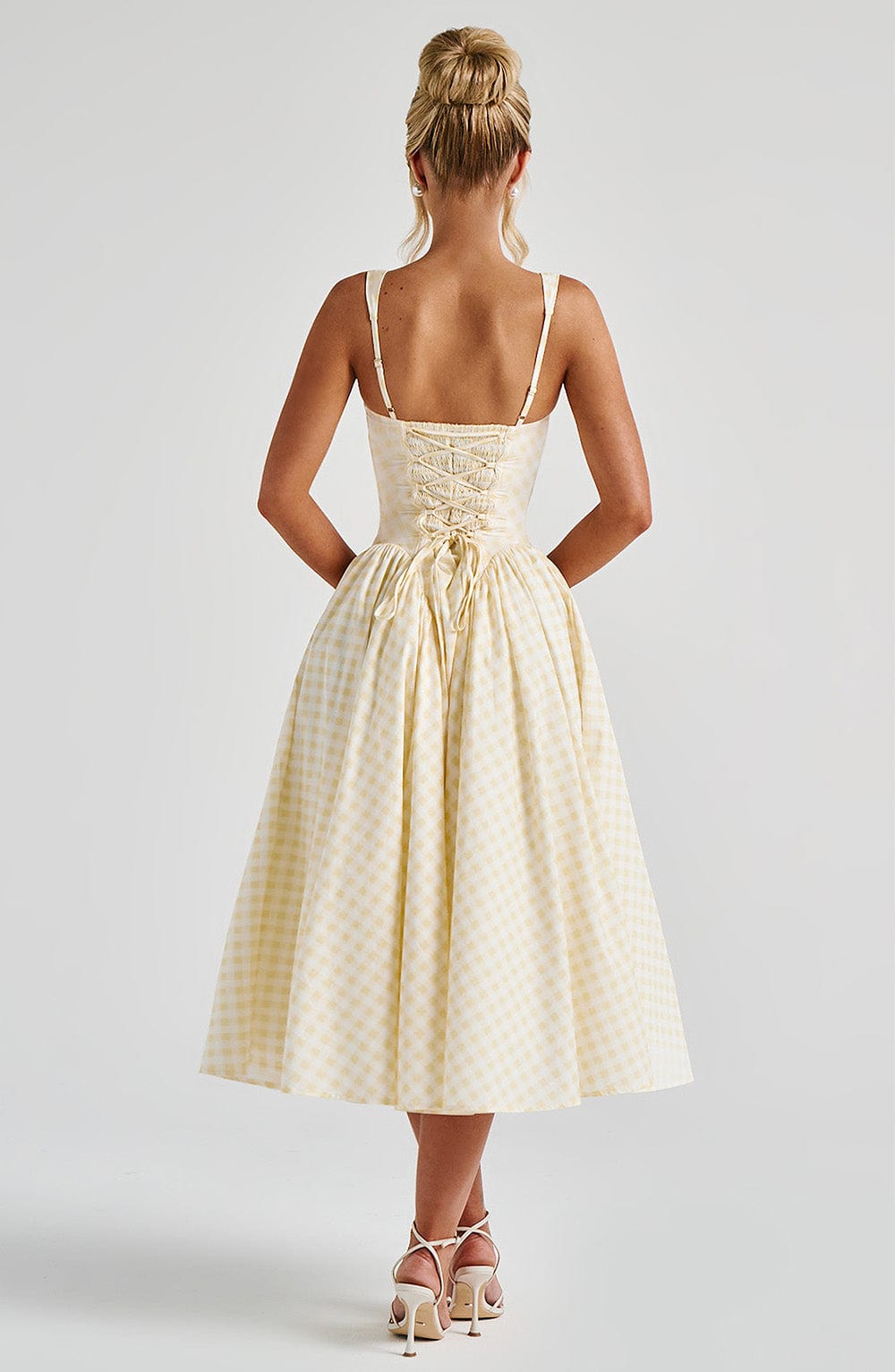 Sherrie | Abito Midi Giallo